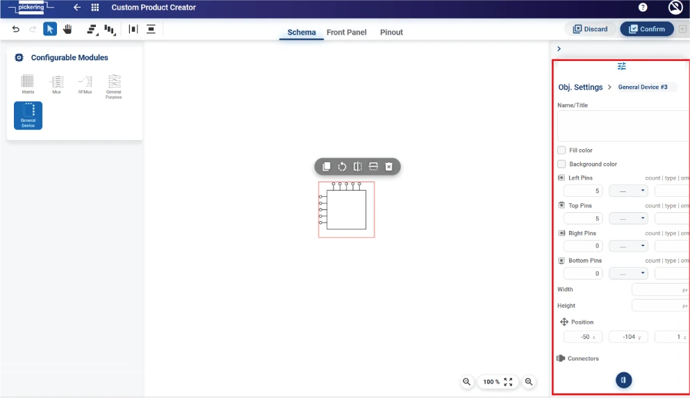 Custom Product Creator - DUT example 1