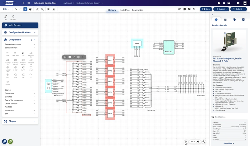 Schematic Design Tool - Preview