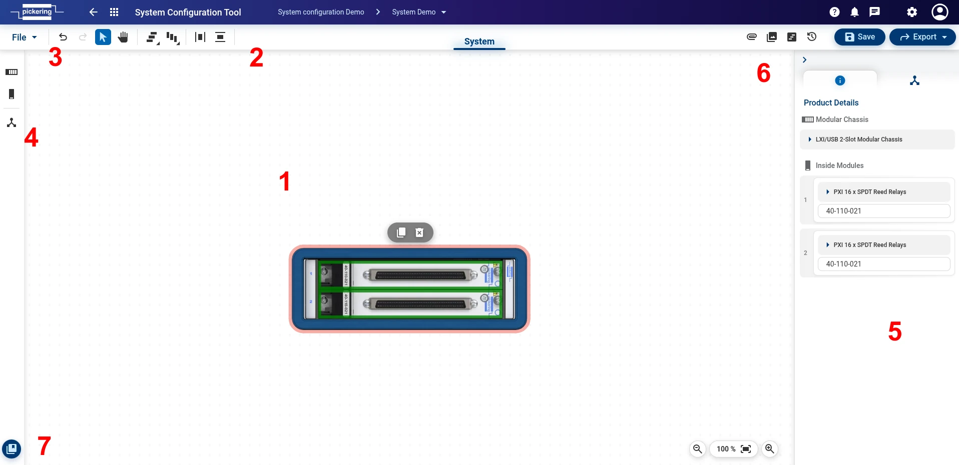System Configuration Tool - Layout